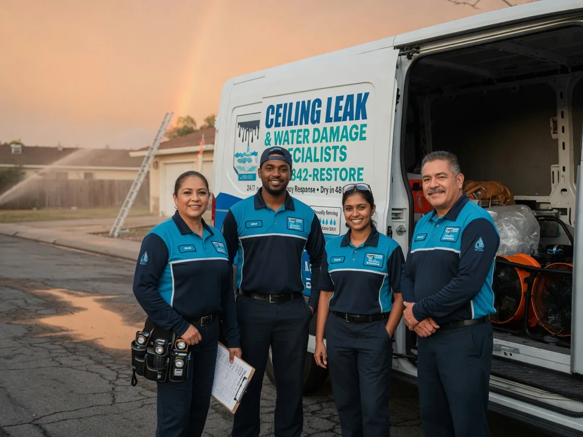 Ceiling Leak Cleanup company in Elkhart, TX